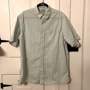 Men’s L Tall LL Bean button down shirt sleeve shirt